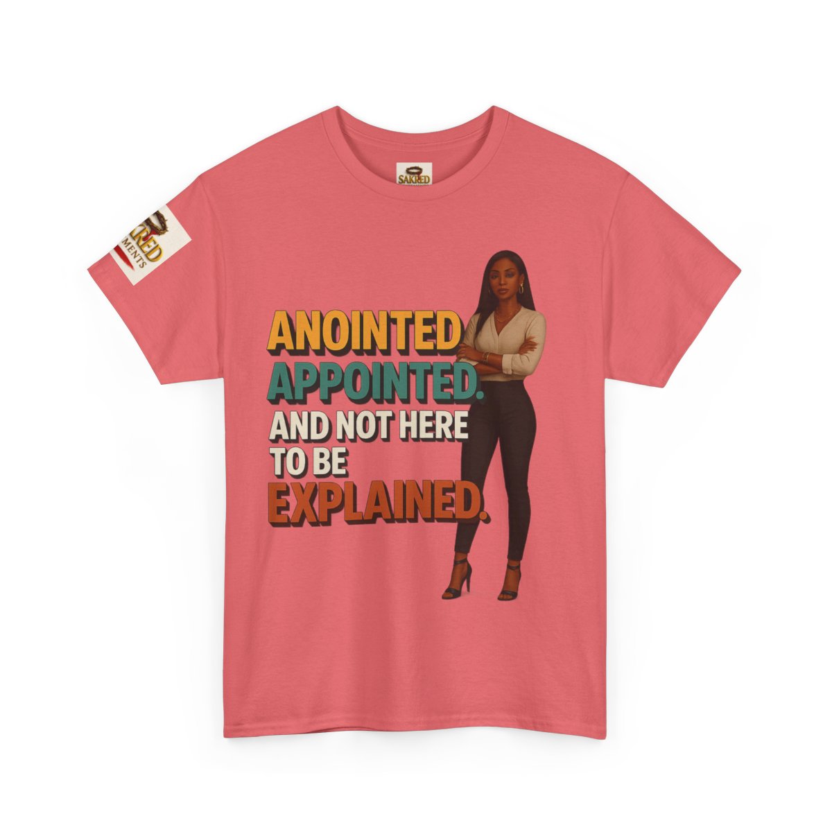 “Anointed. Appointed.” Female Tee – No Explanation Needed (Isaiah 61:1)