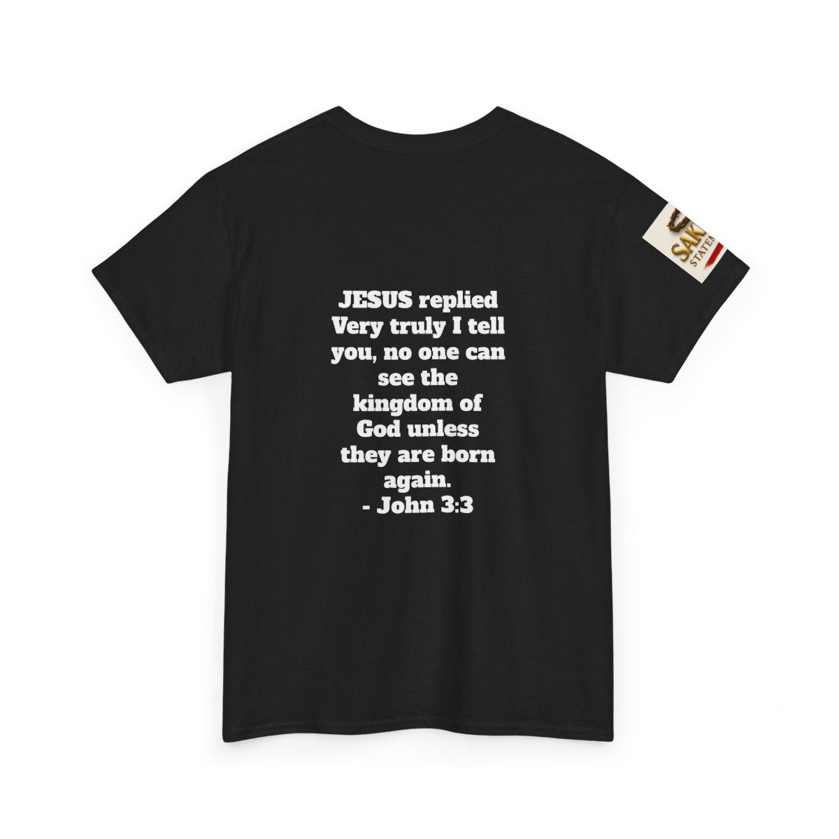 “Built Different” Male Tee – Born Again (John 3:3)