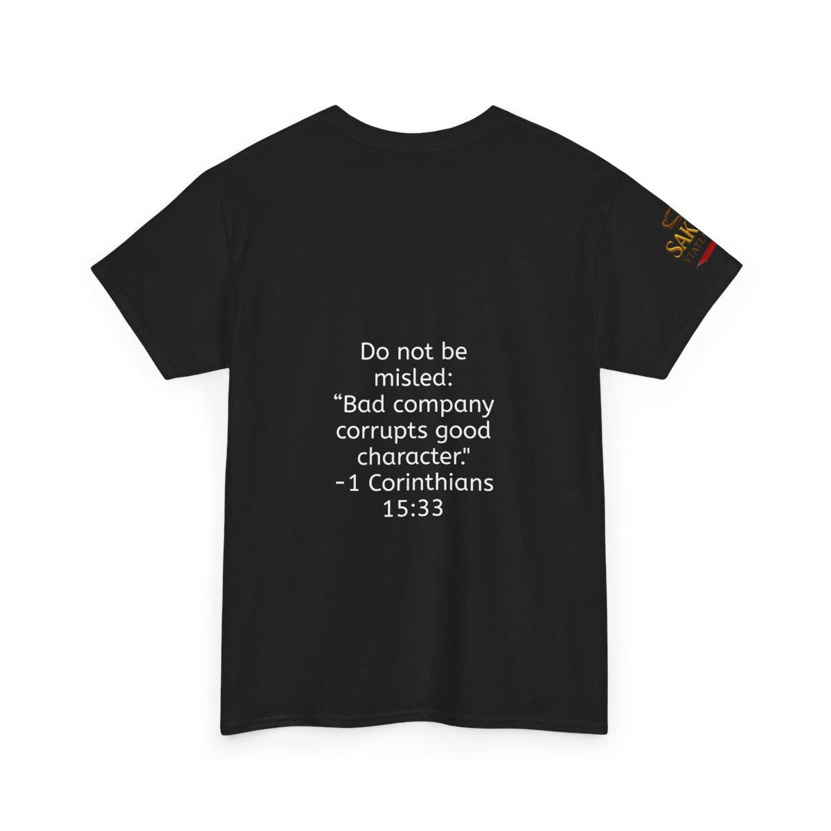Funny Women Heavy Cotton Tee - "Too Anointed to Entertain Foolery" (1 Corinthians 15:33)