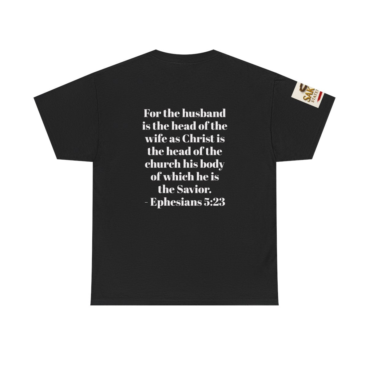 “Servant Leadership” Male Tee – Head of Household, Servant of Christ (Ephesians 5:23)
