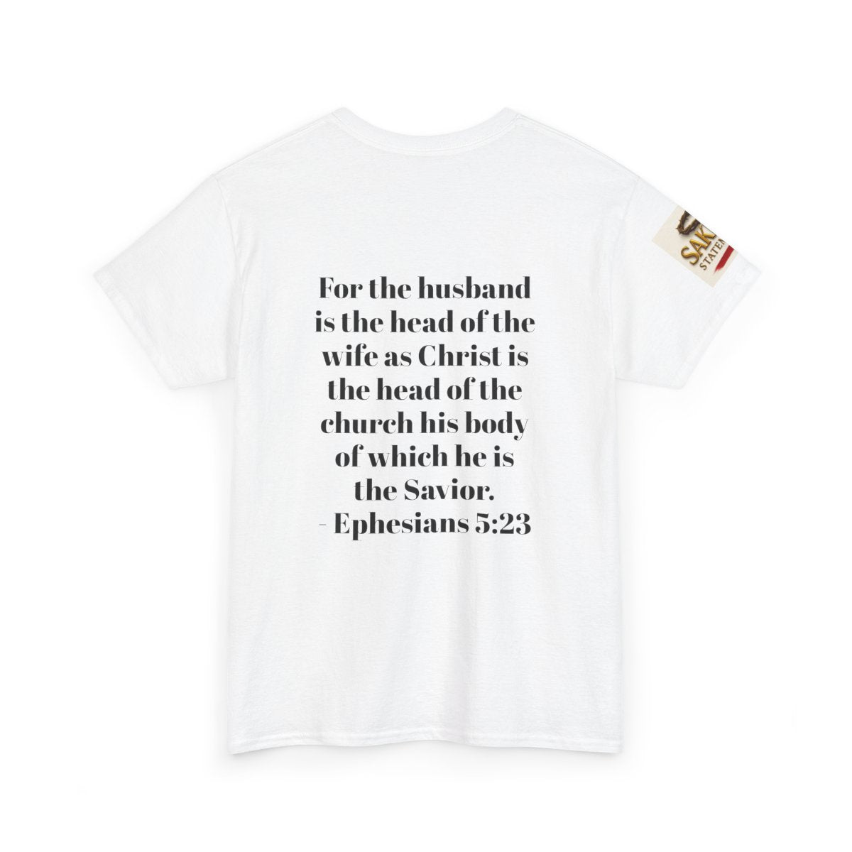 “Servant Leadership” Male Tee – Head of Household, Servant of Christ (Ephesians 5:23)