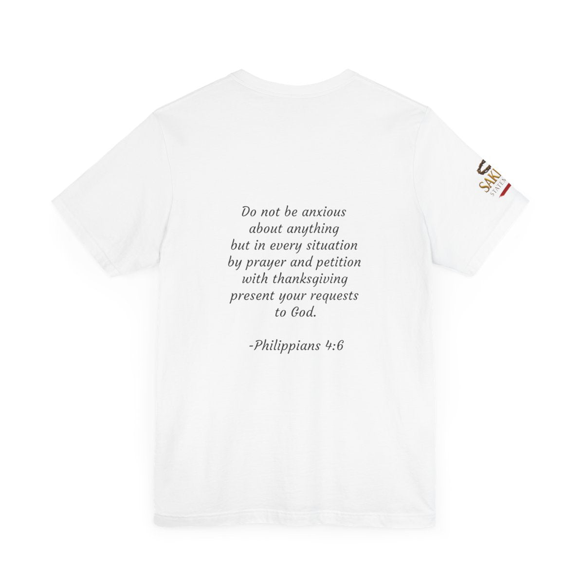 “Battles Are Won on Knees” – Women Tee Heavy Cotton (Philippians 4:6)