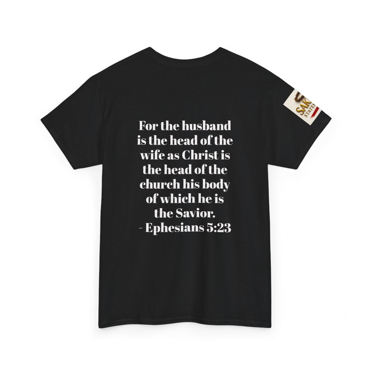 “Servant Leadership” Male Tee – Head of Household, Servant of Christ (Ephesians 5:23)